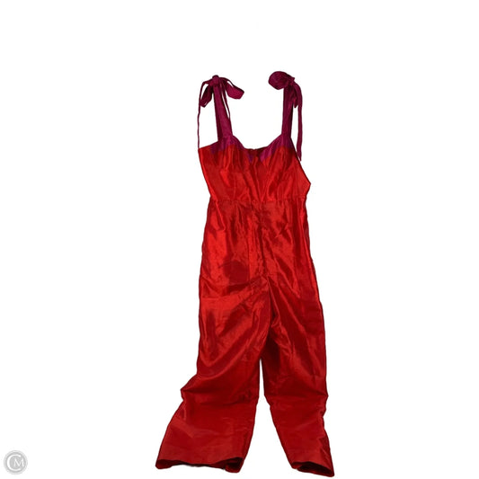 Jumpsuit By Hutch In Pink & Red, Size: M