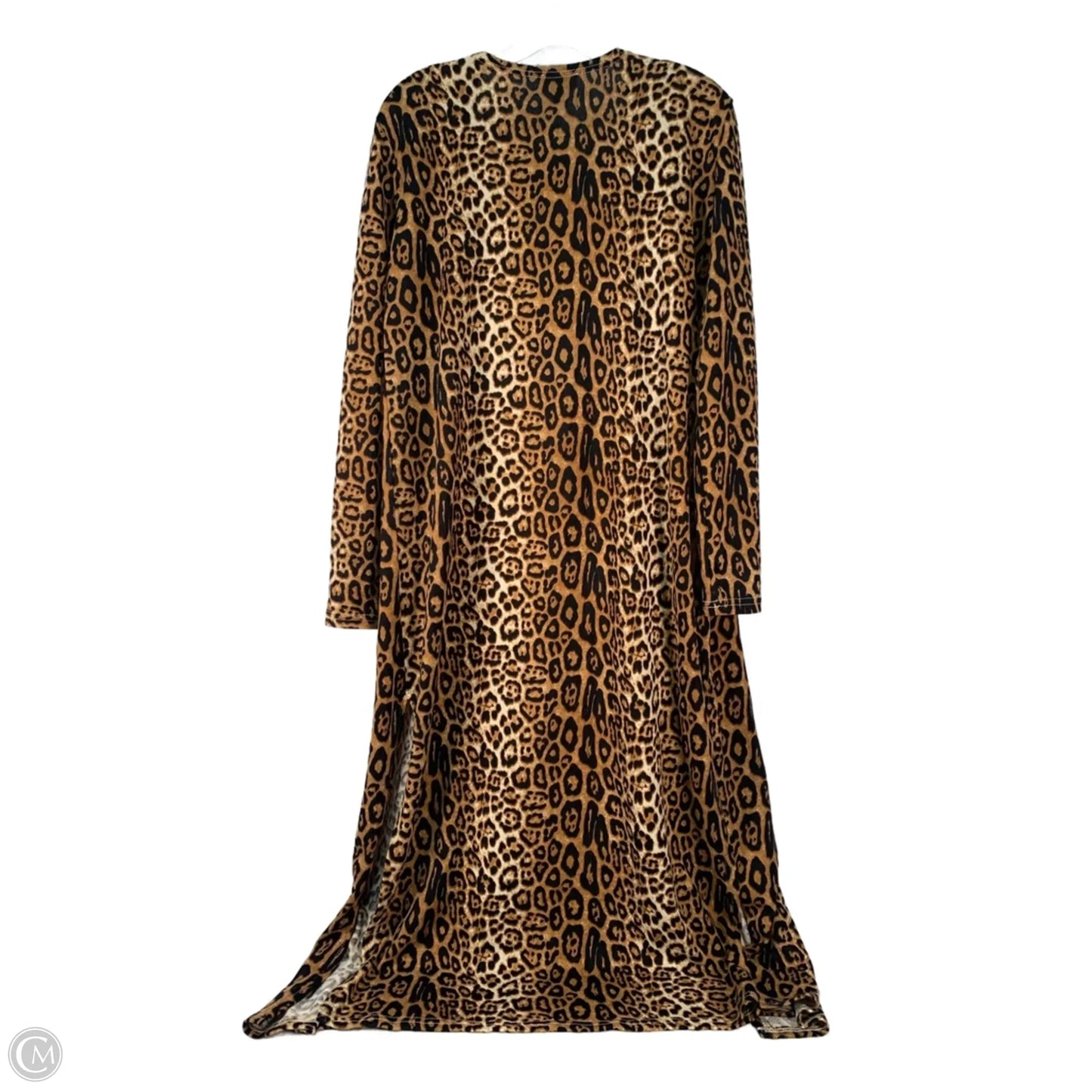 Sweater Cardigan By Umgee In Orange & Red, Size: L