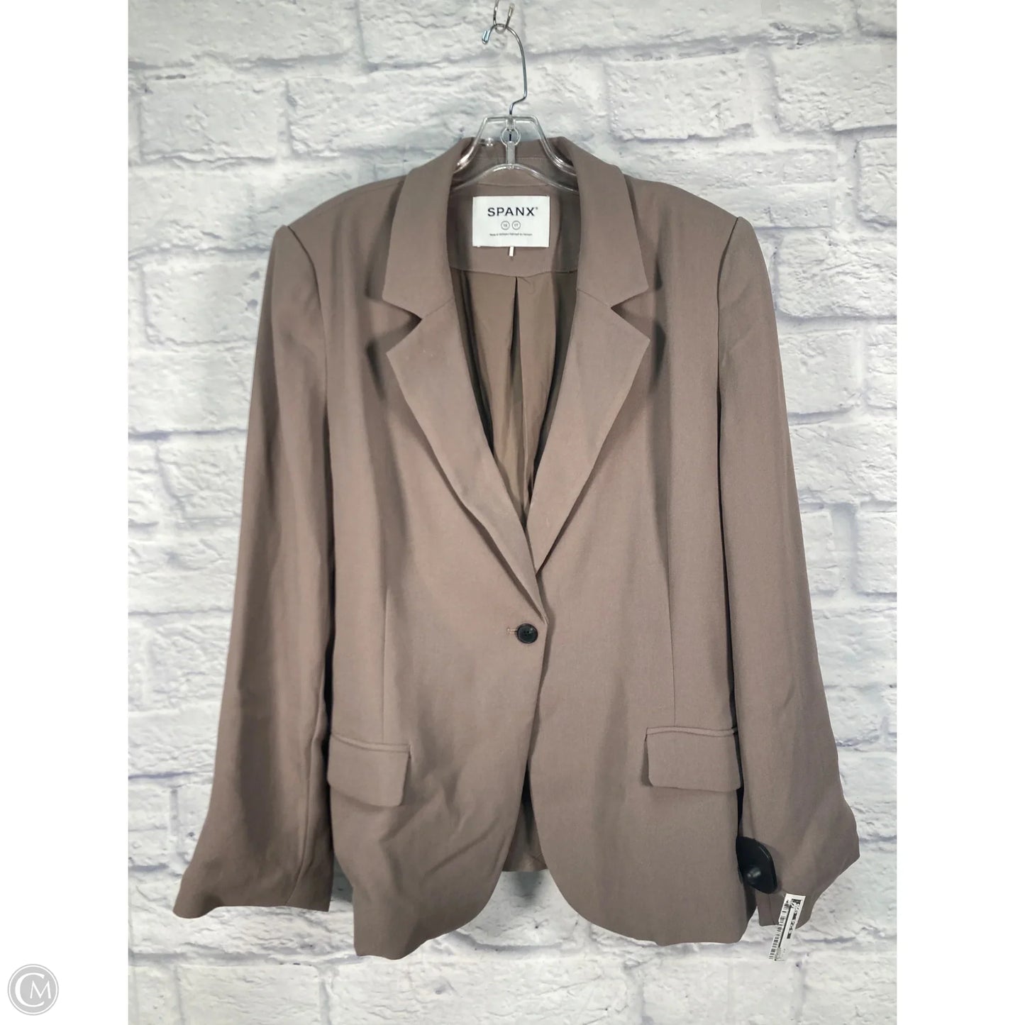 Blazer By Spanx In Brown, Size: 1x