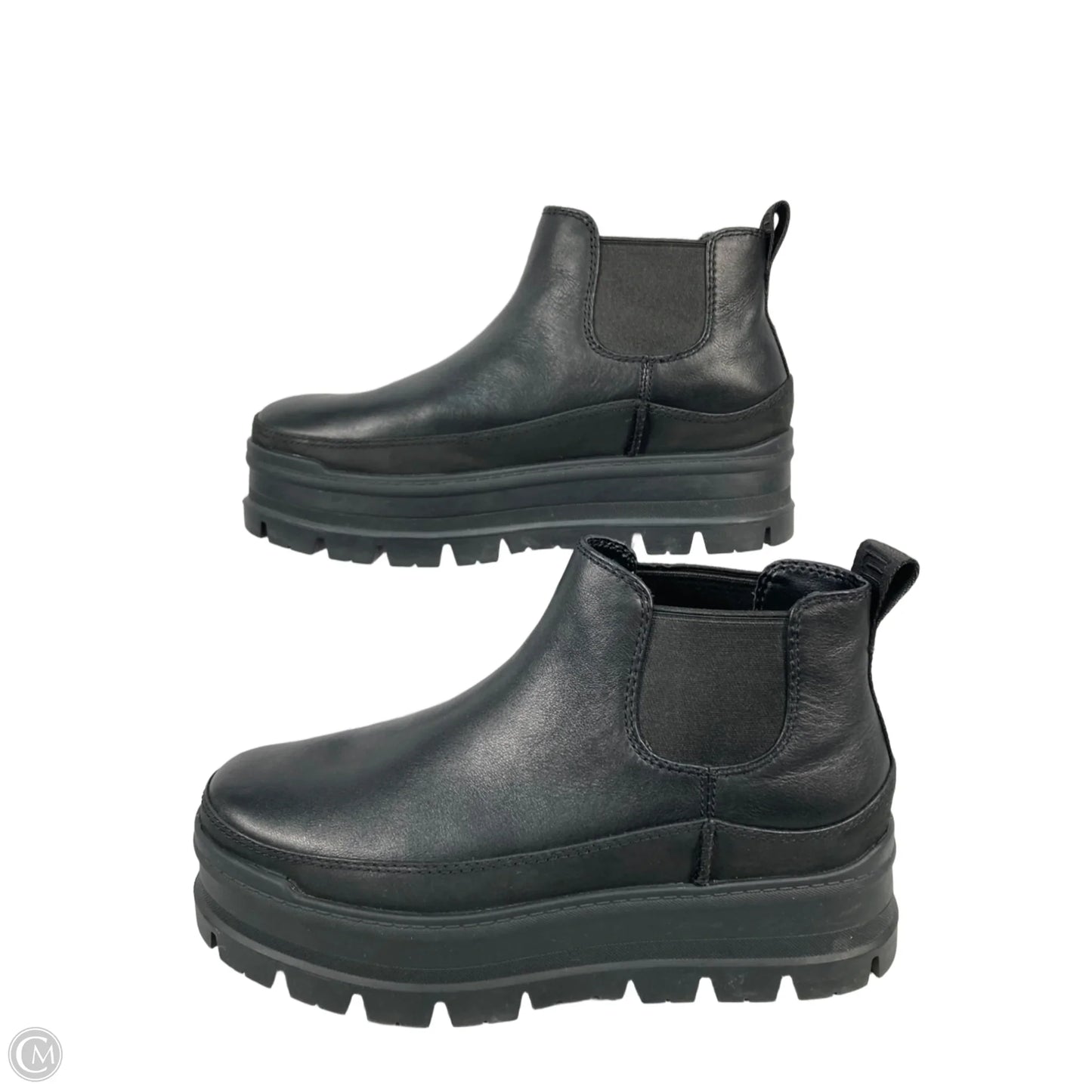 Boots Designer By Ugg In Black, Size: 9