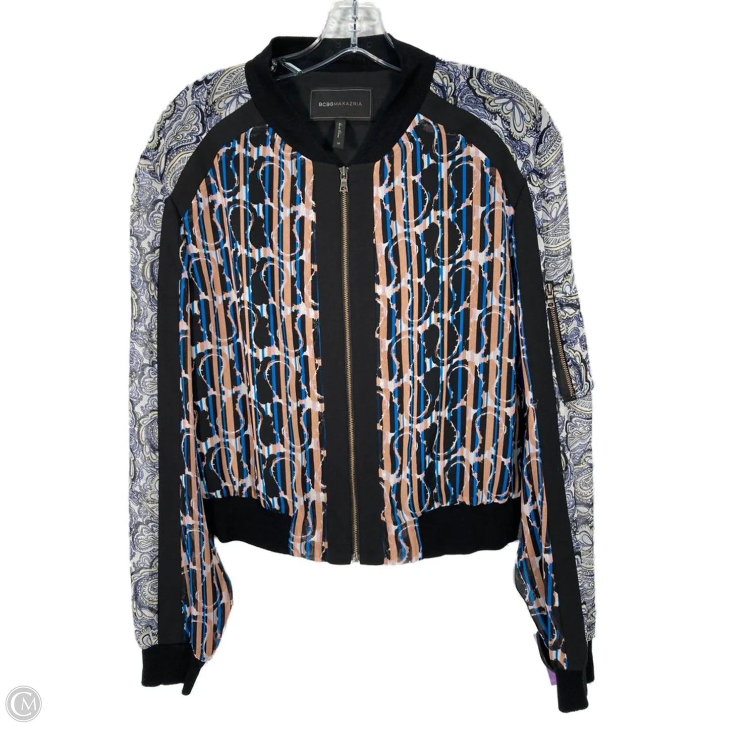 Jacket Other By Bcbgmaxazria In Black & Brown, Size: M