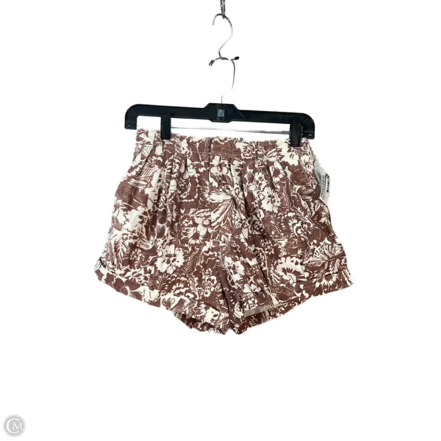 Shorts By Anthropologie In Brown & Cream, Size: S