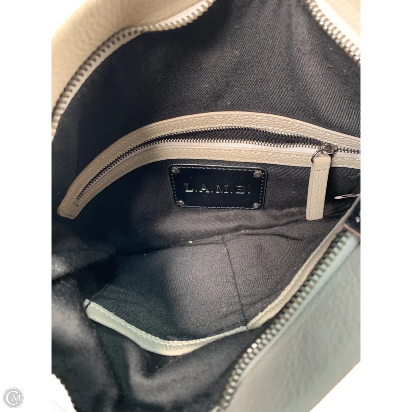 Crossbody Leather By Lamb, Size: Medium