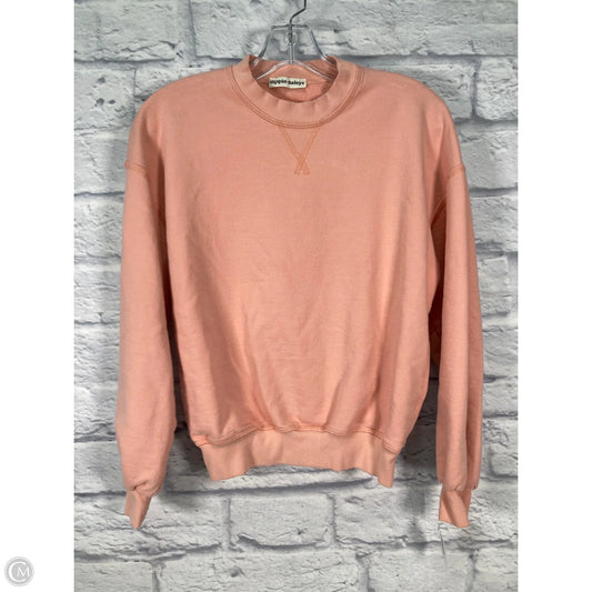 Sweatshirt Crewneck By Dippin Daisys In Orange, Size: Xs
