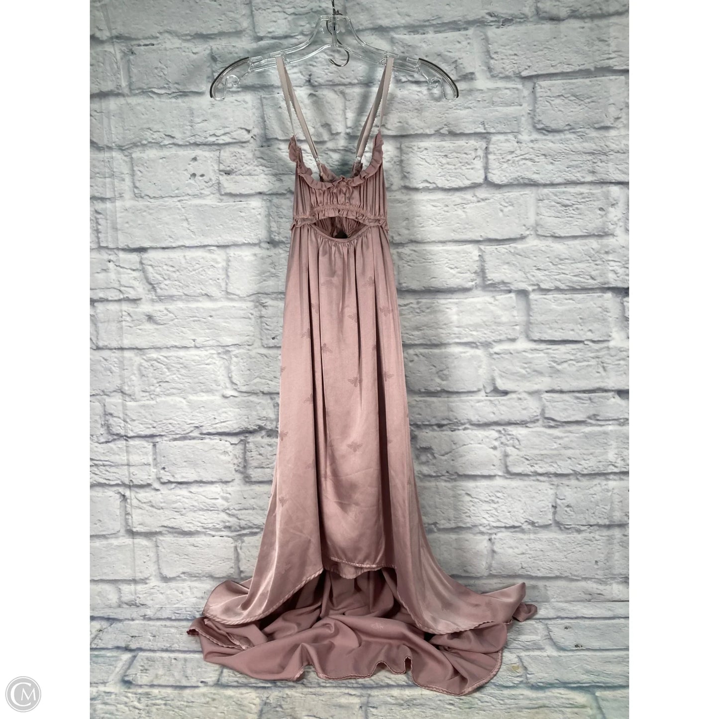 Dress Party Long By Clothes Mentor In Pink, Size: S