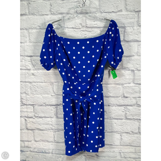Dress Designer By Lilly Pulitzer In Polkadot Pattern, Size: L
