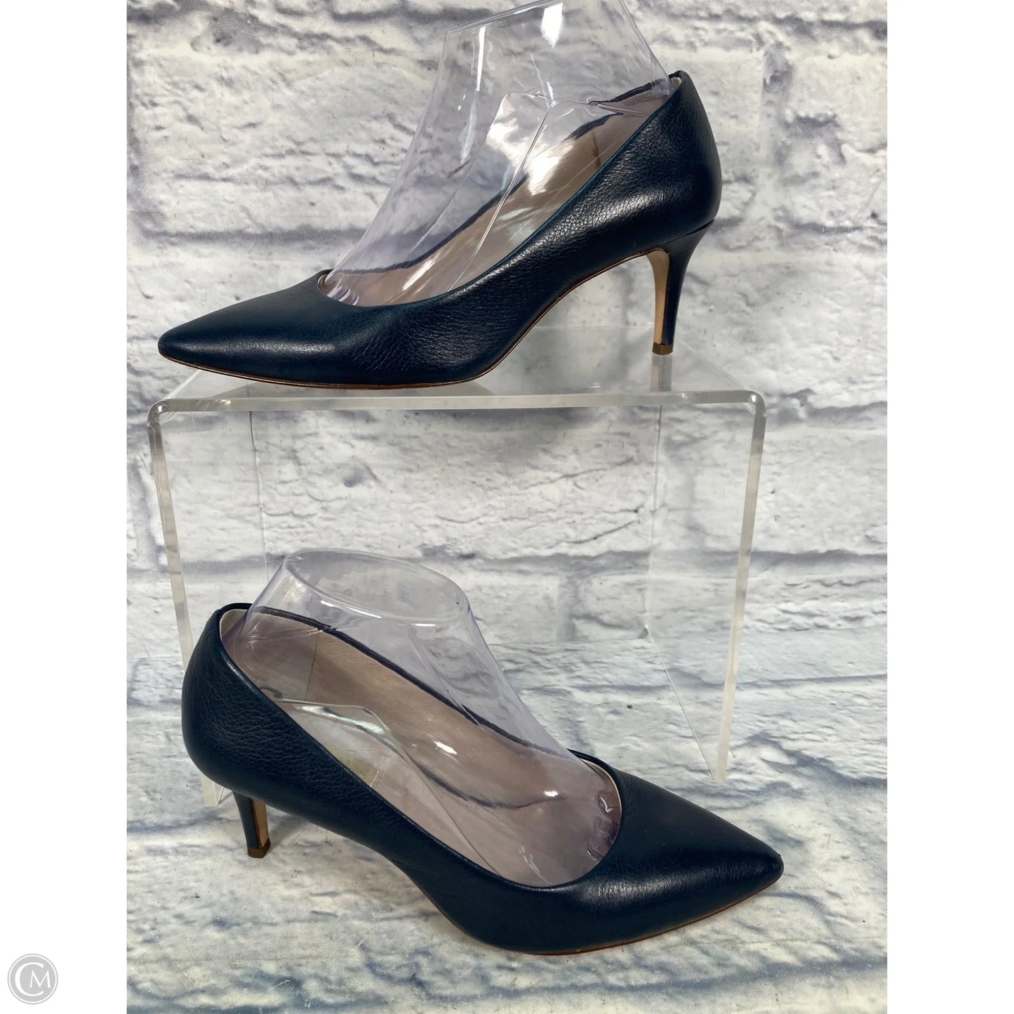 Shoes Heels Stiletto By Louise Et Cie In Blue, Size: 7