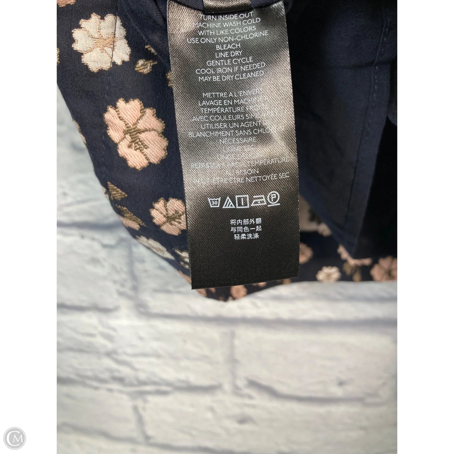 Dress Casual Short By Maeve In Blue & Pink, Size: Xs
