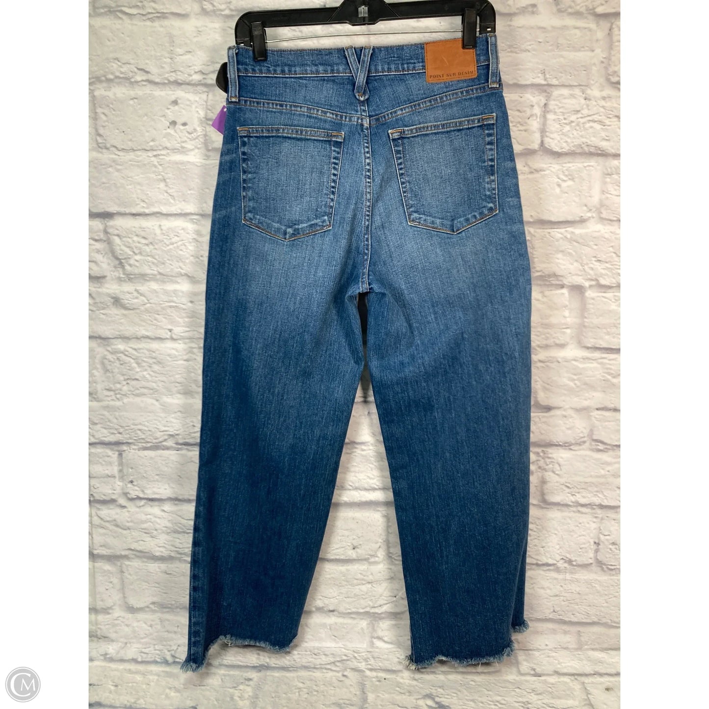 Jeans Wide Leg By Point Sur In Blue Denim, Size: 4