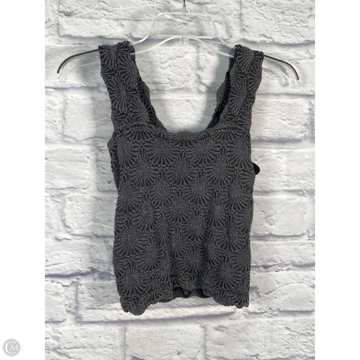 Top Sleeveless By Free People In Grey, Size: M