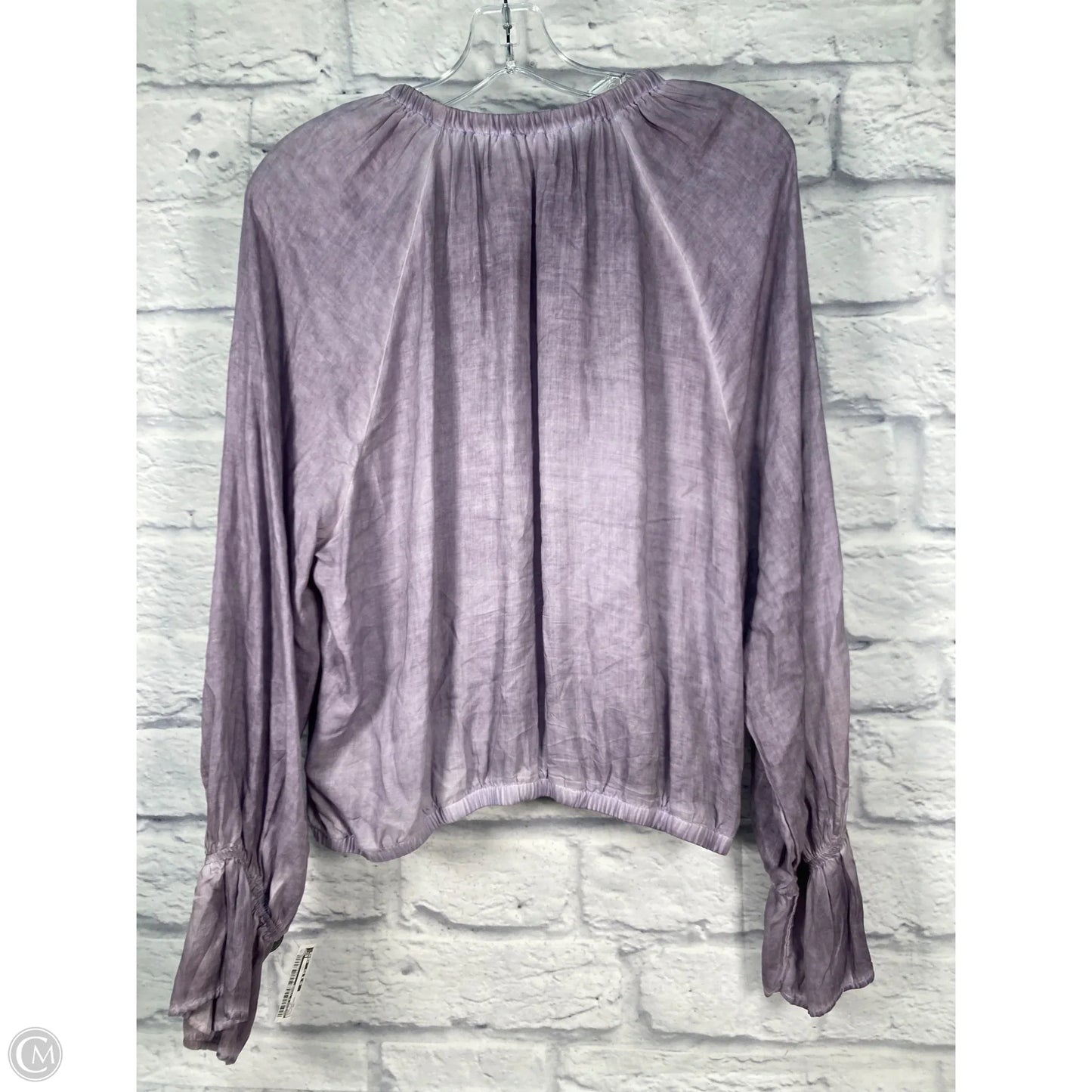 Top Long Sleeve By Cloth & Stone In Purple, Size: Xl