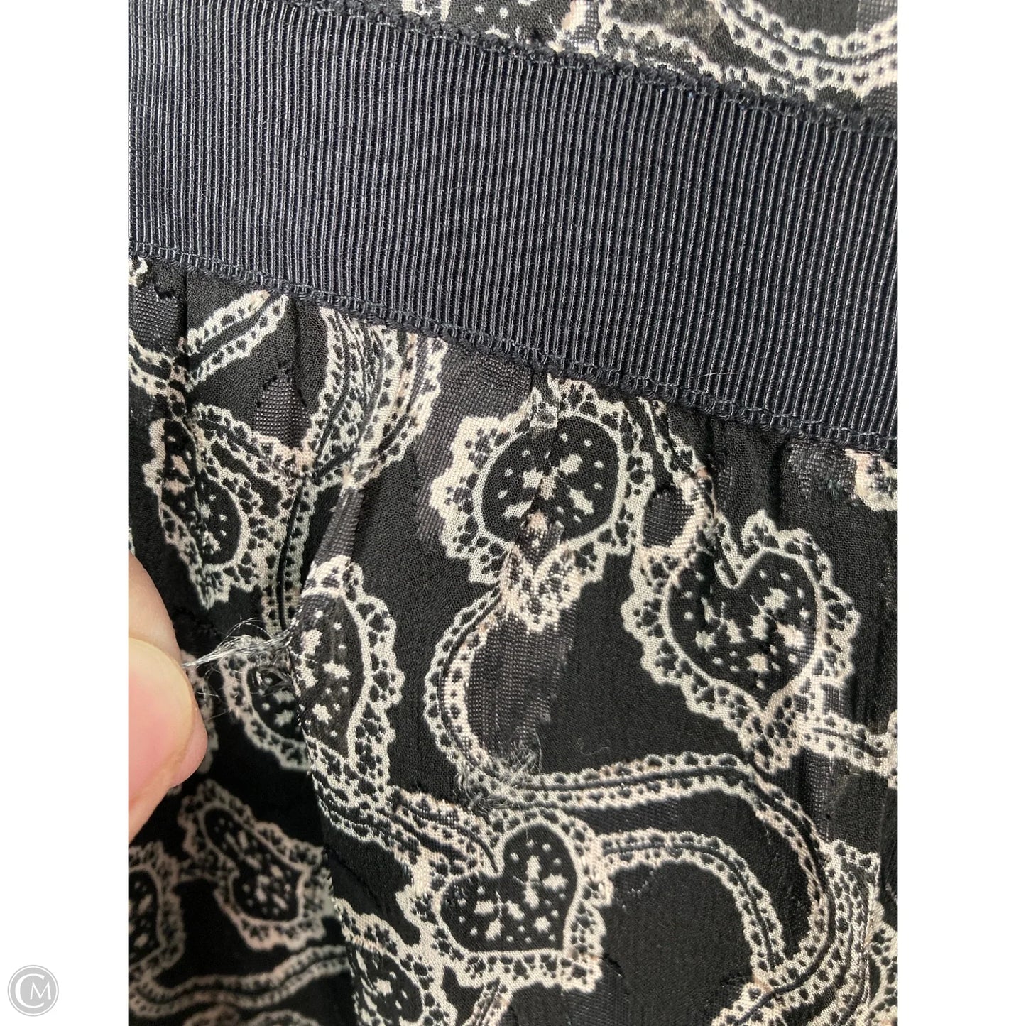 Dress Party Short By Rebecca Taylor In Black & Cream, Size: M