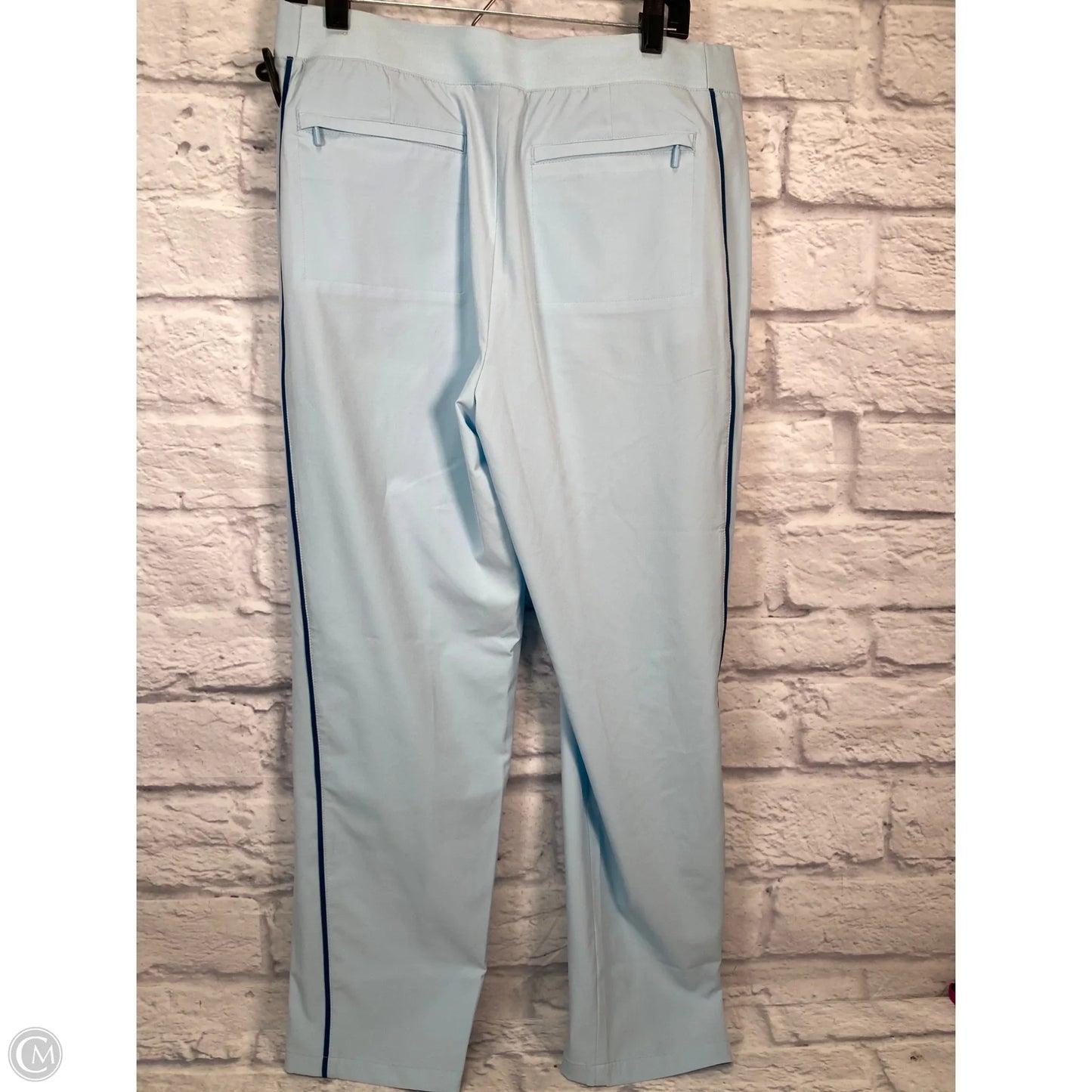 Athletic Pants By Chicos In Blue, Size: M