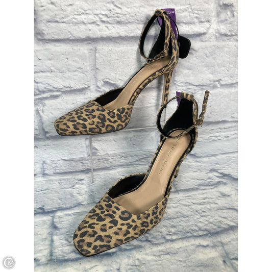 Shoes Heels Stiletto By Gianni Bini In Animal Print, Size: 9.5