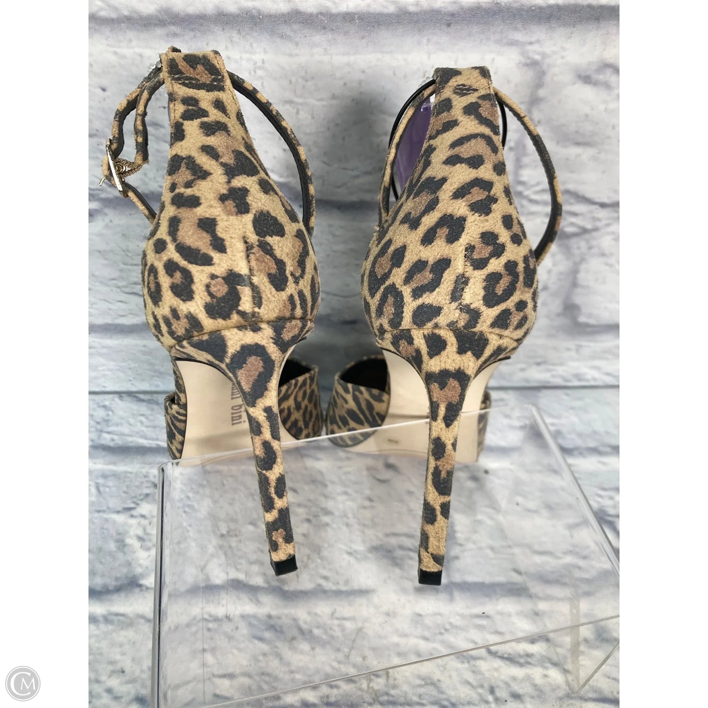 Shoes Heels Stiletto By Gianni Bini In Animal Print, Size: 9.5