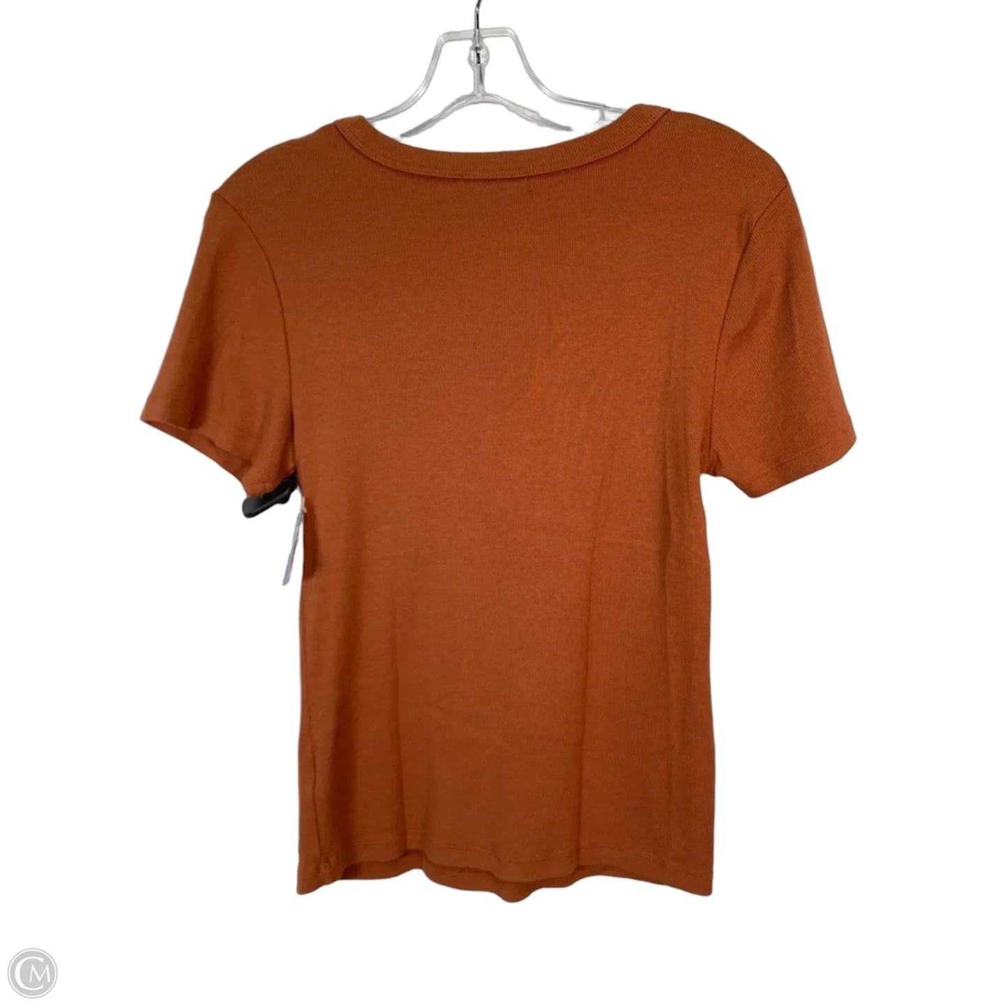Top Short Sleeve Basic By Michael Stars In Orange, Size: M