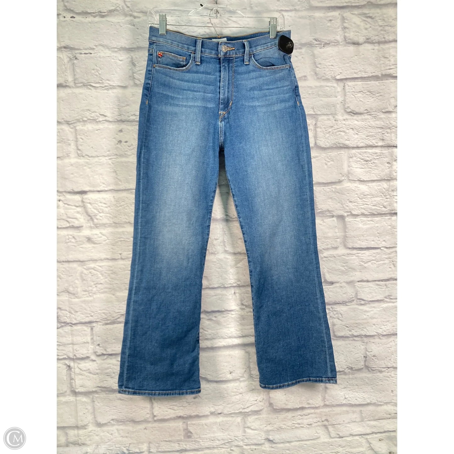 Jeans Boot Cut By Hudson In Blue Denim, Size: 8