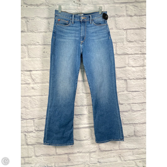 Jeans Boot Cut By Hudson In Blue Denim, Size: 8