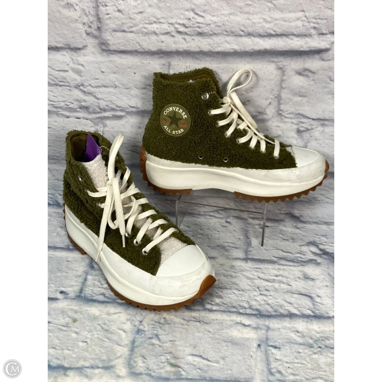 Shoes Sneakers By Converse In Green, Size: 8.5