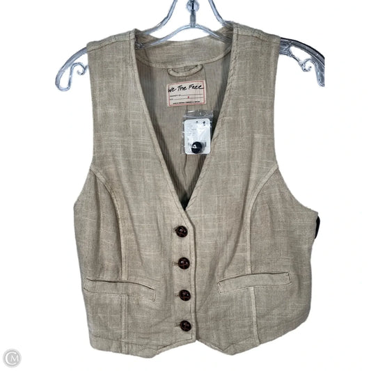 Vest Other By We The Free In Brown, Size: S