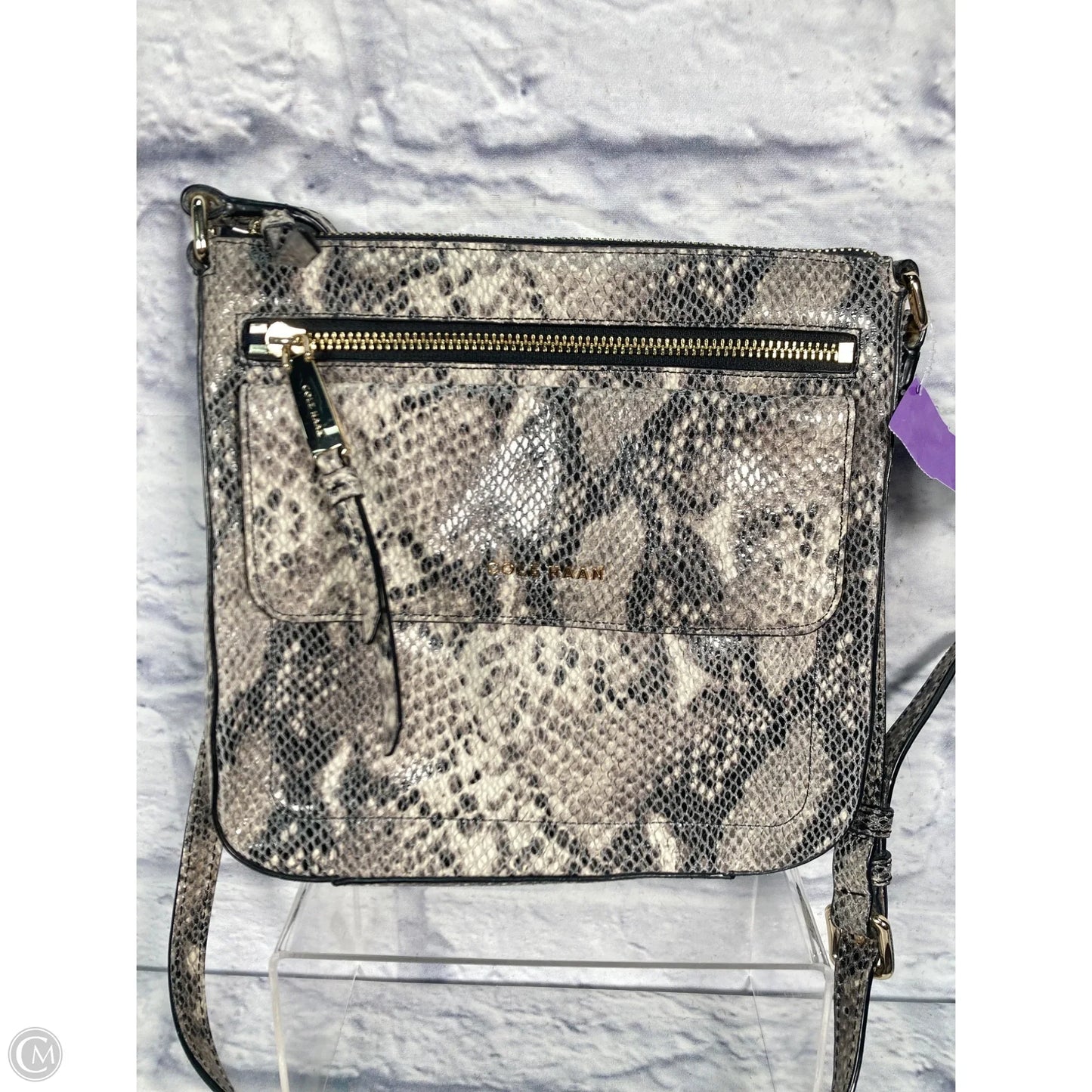 Crossbody Leather By Cole-haan, Size: Medium