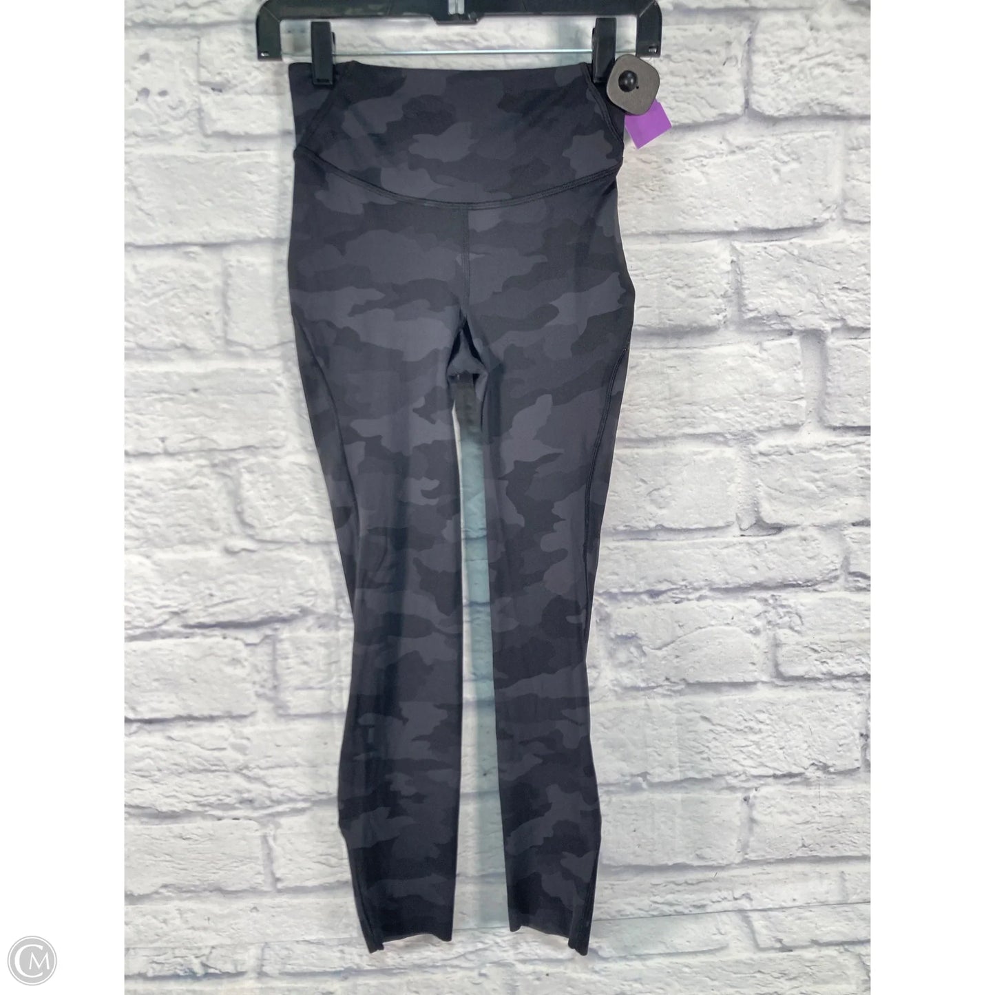 Athletic Leggings By Lululemon In Camouflage Print, Size: 4