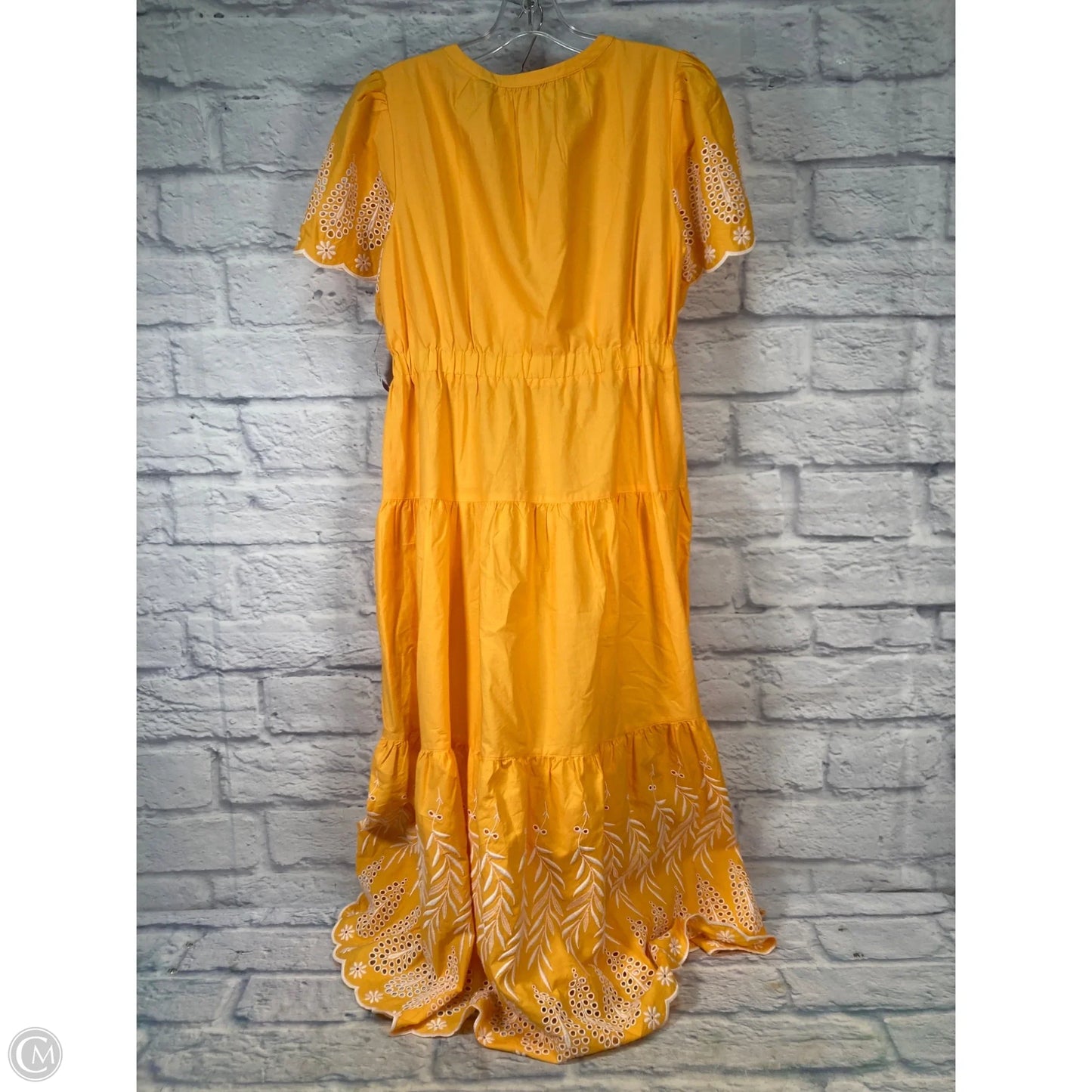 Dress Casual Maxi By Lands End In Orange, Size: S