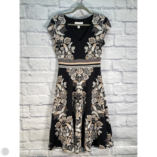 Dress Party Midi By Anthropologie In Floral Print, Size: S