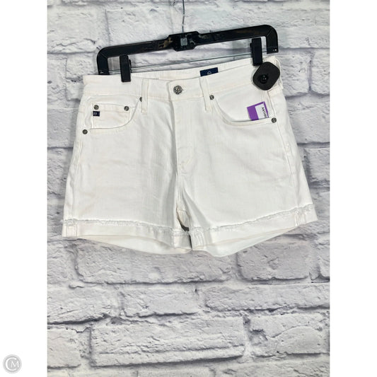 Shorts By Adriano Goldschmied In White Denim, Size: 2