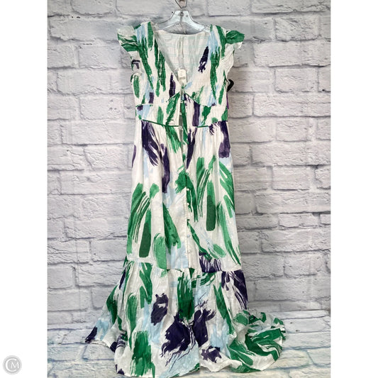 Dress Casual Maxi By Anthropologie In Multi-colored, Size: Xs