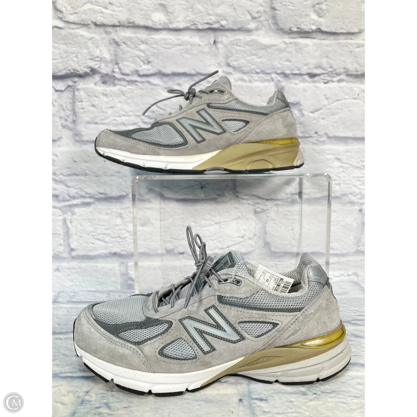 Shoes Athletic By New Balance In Grey, Size: 10