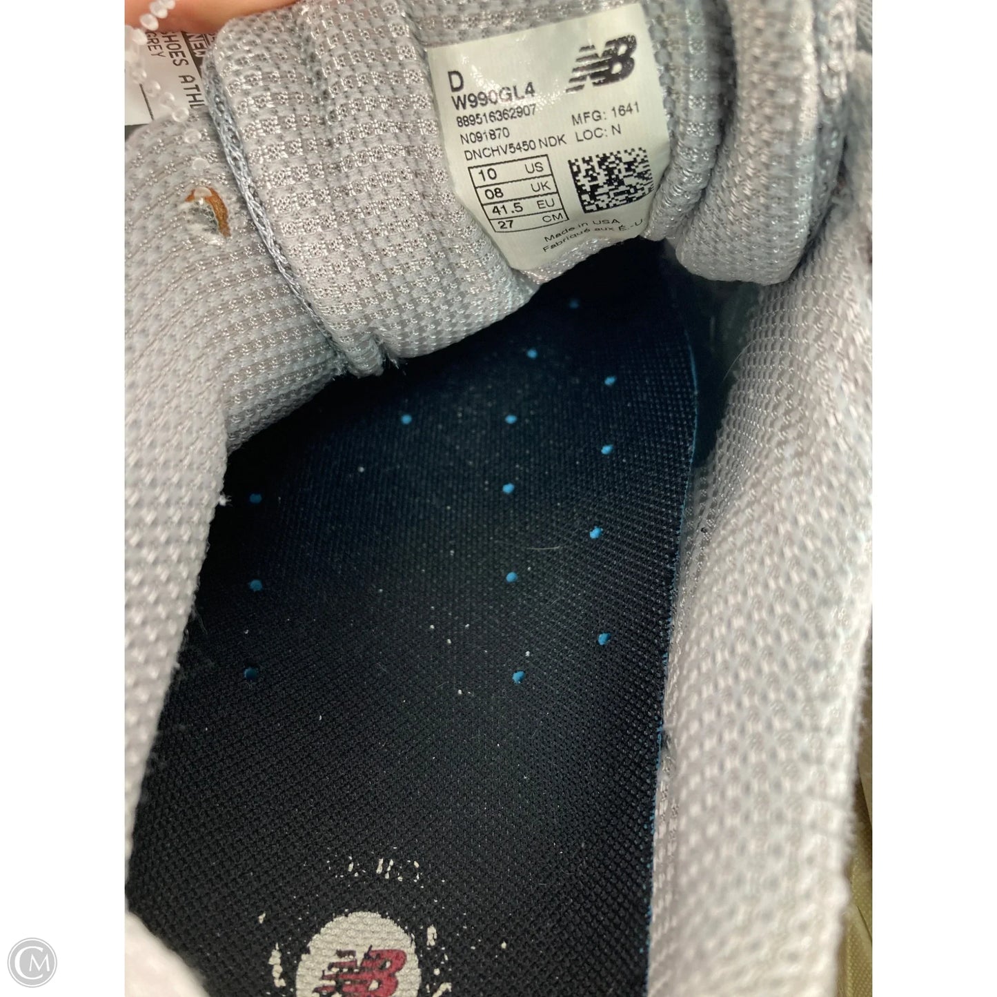 Shoes Athletic By New Balance In Grey, Size: 10