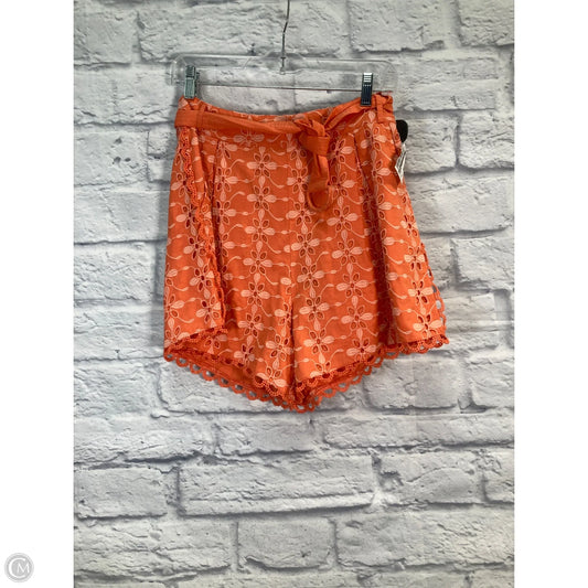 Athletic Shorts By Shore In Orange, Size: 8