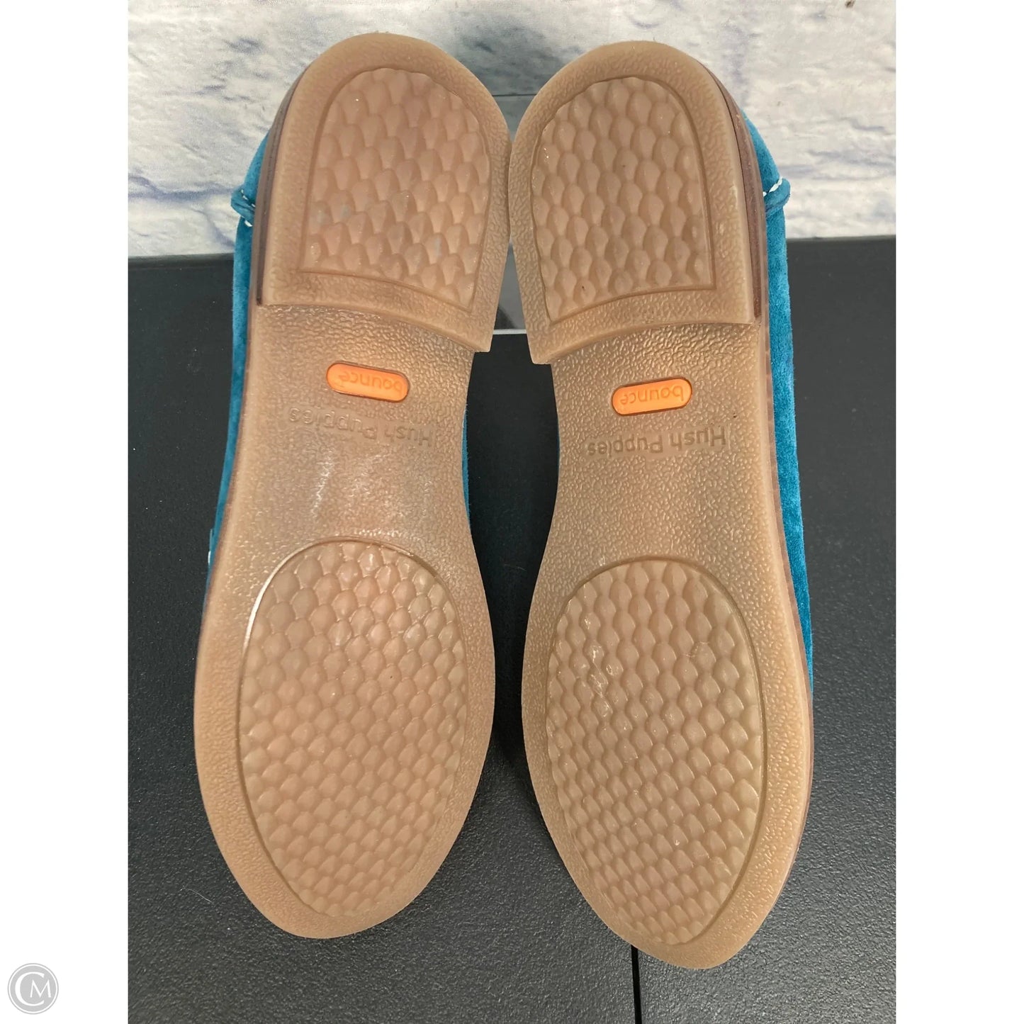 Shoes Flats By Hush Puppies In Blue, Size: 9