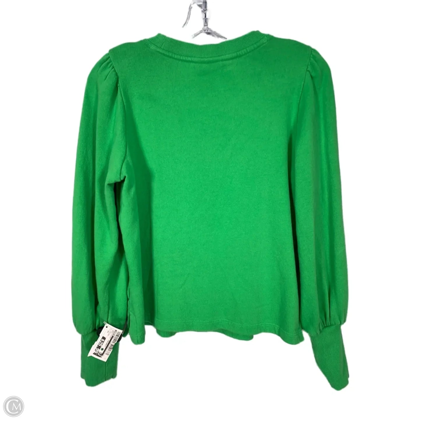 Sweatshirt Crewneck By Maeve In Green, Size: Xs