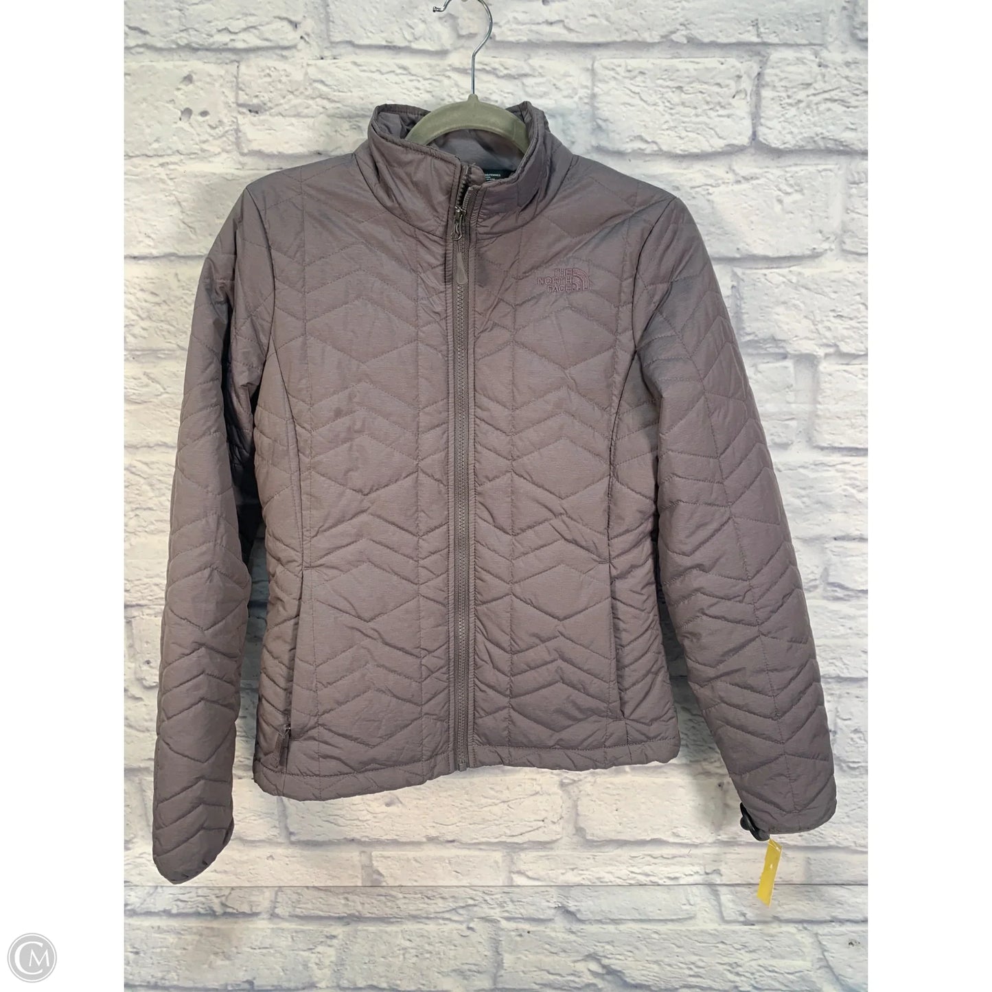 Jacket Puffer & Quilted By The North Face In Grey, Size: S