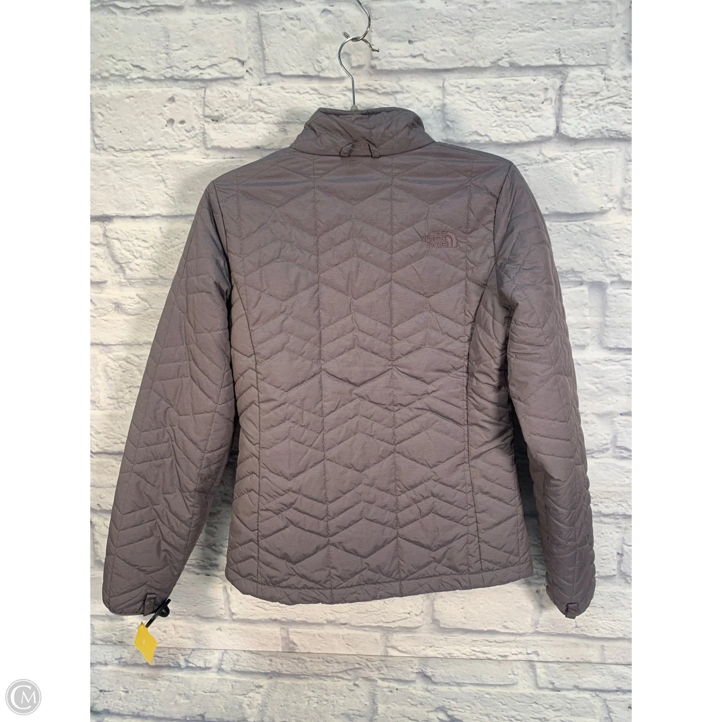 Jacket Puffer & Quilted By The North Face In Grey, Size: S