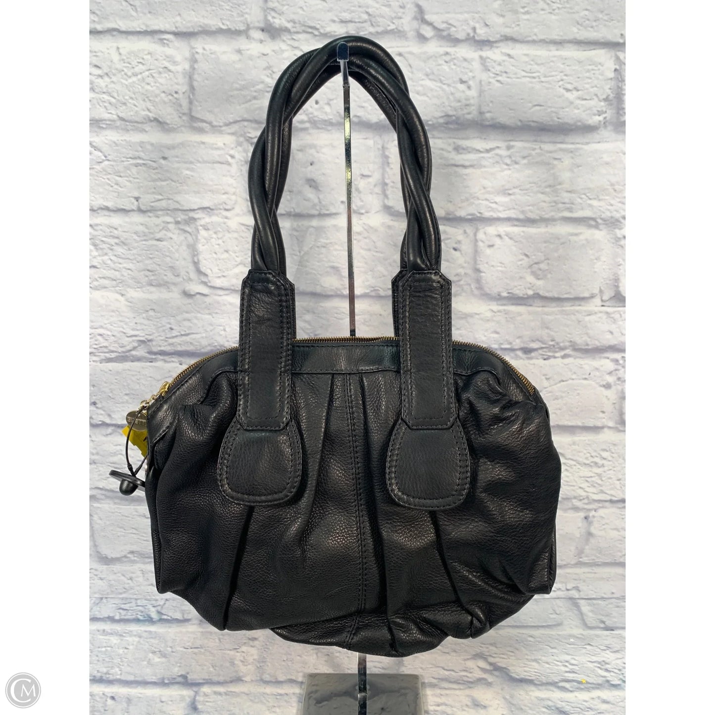 Handbag Leather By Clothes Mentor, Size: Large