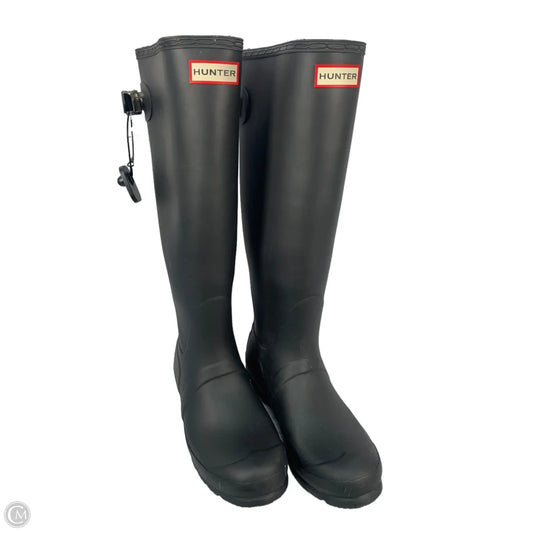 Boots Rain By Hunter In Black, Size: 8