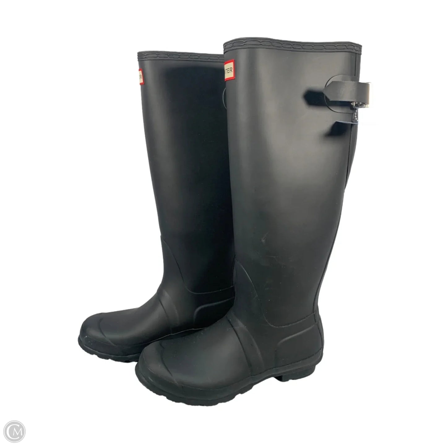 Boots Rain By Hunter In Black, Size: 8