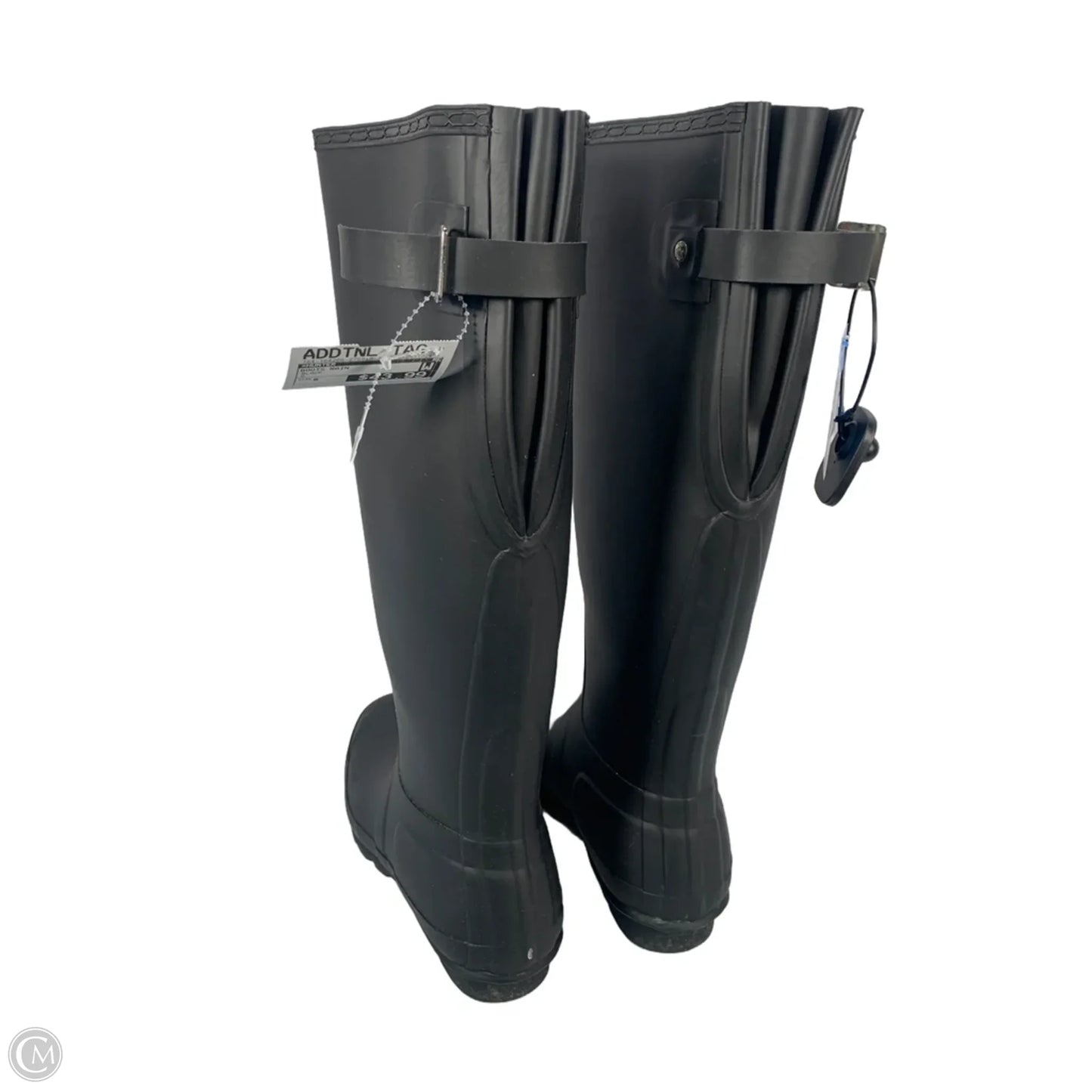 Boots Rain By Hunter In Black, Size: 8