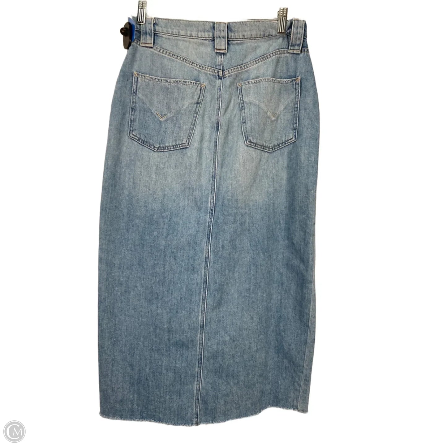 Skirt Maxi By Hudson In Blue Denim, Size: 6