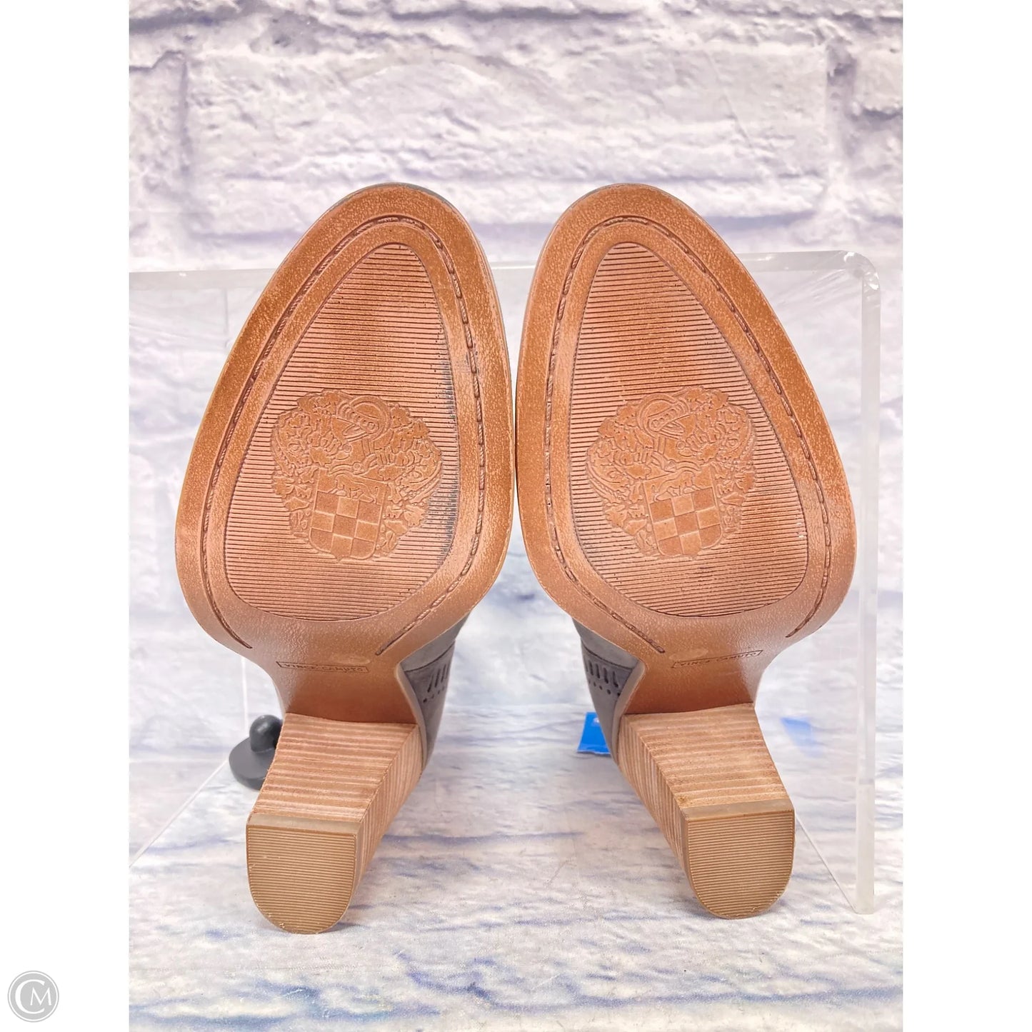 Shoes Heels Block By Vince Camuto In Grey, Size: 8