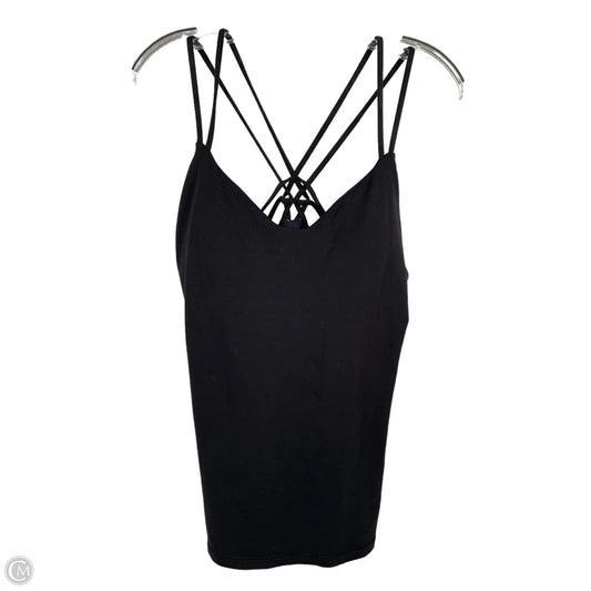 Athletic Tank Top By Lululemon In Black, Size: L