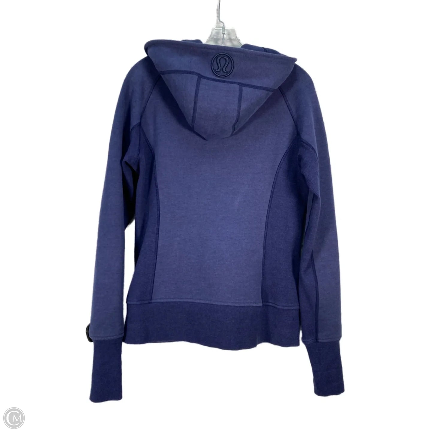 Athletic Jacket By Lululemon In Blue, Size: M