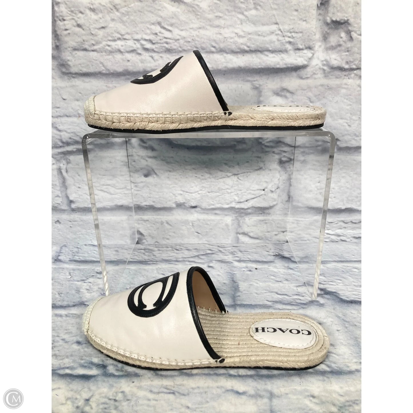 Shoes Designer By Coach In Cream, Size: 6
