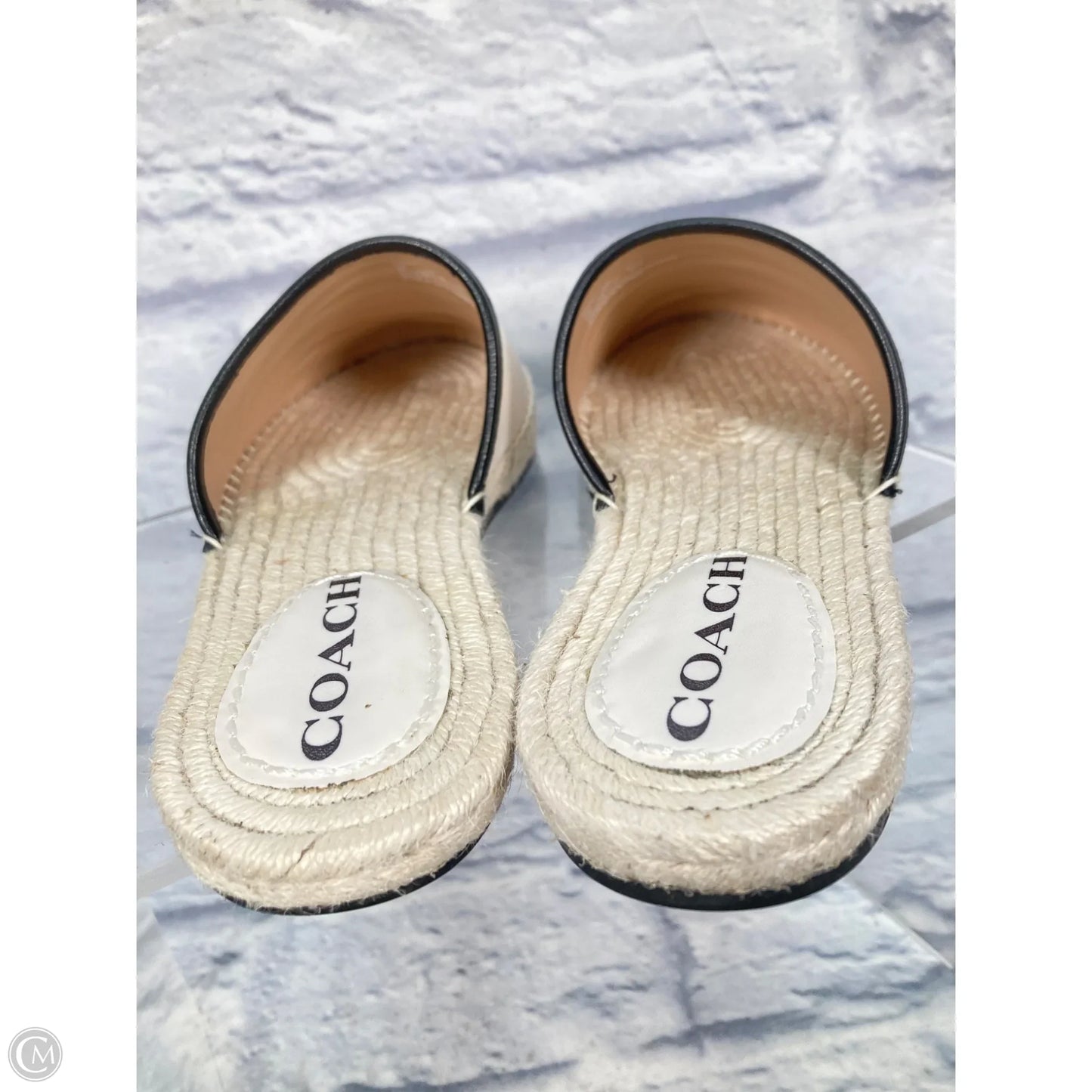Shoes Designer By Coach In Cream, Size: 6