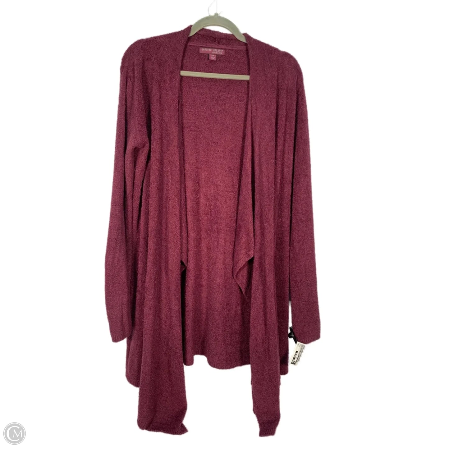 Sweater Cardigan By Barefoot Dreams In Purple, Size: M