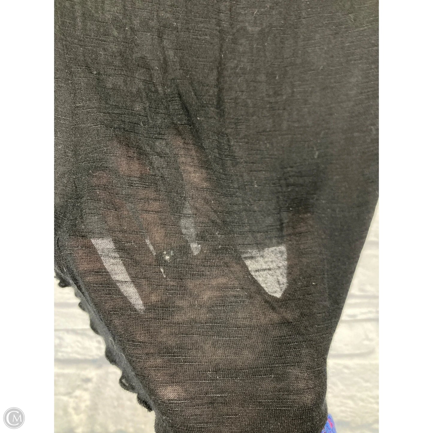 Top 3/4 Sleeve By Tiny In Black & White, Size: Xs