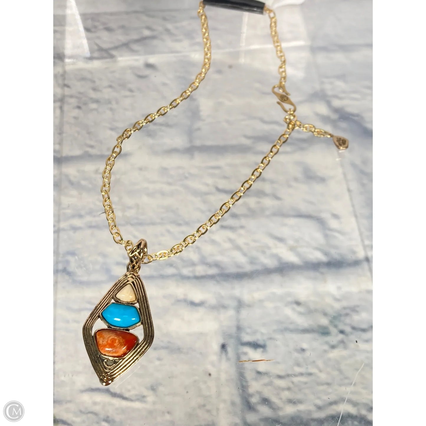 Necklace Statement By Barse